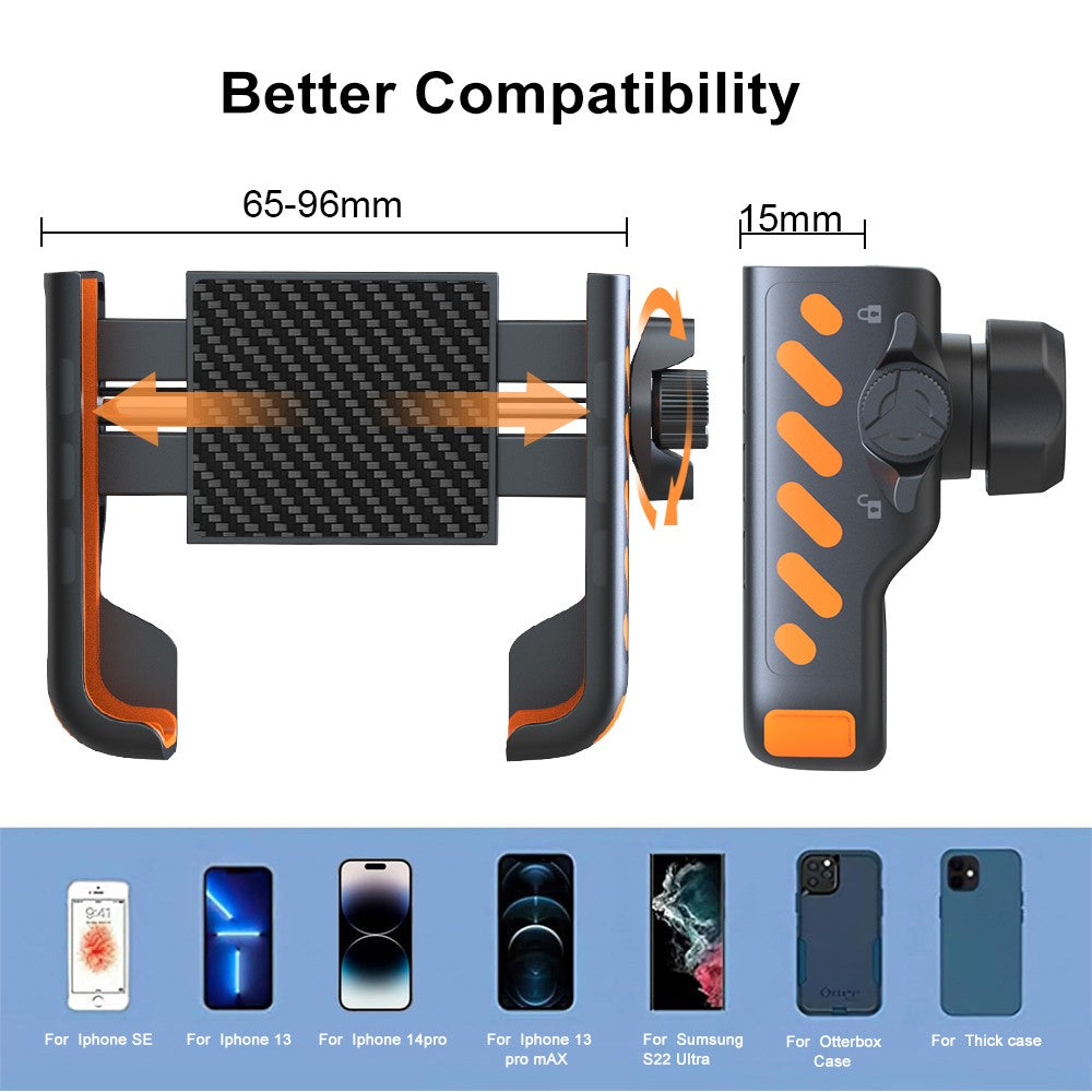 E-Bike Phone Holder Handlebar Clamp, M