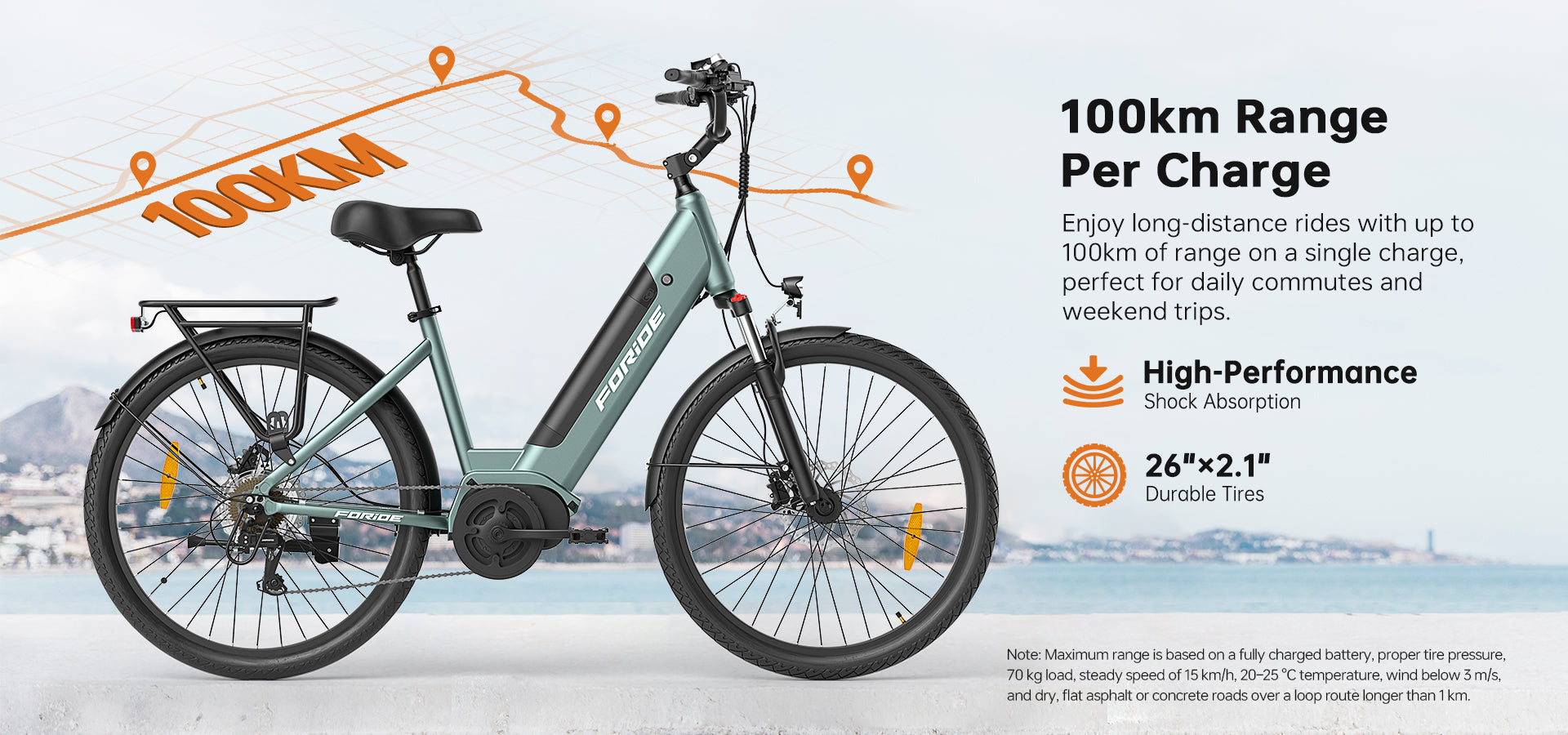e bike fully m Foride Urbano 1 Mid-Drive Commuter Electric Bike – Foride Ebike