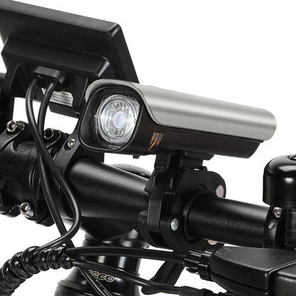 E-Bike-Scheinwerfer, IPX4 wasserdicht, USB-Aufladung