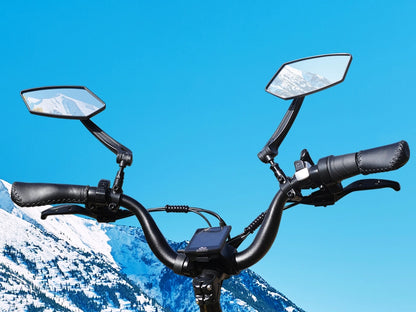 HD Blast-Resistant Mirrors for Electric Bike