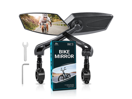 HD Blast-Resistant Mirrors for Electric Bike